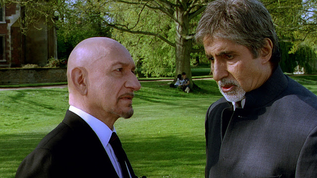 Ben Kingsley and Amitabh Bachchan in Leena Yadav's Teen Patti