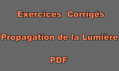 exercice propagation de la lumière 5ème