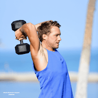 Dumbbell Overhead Tricep Extension