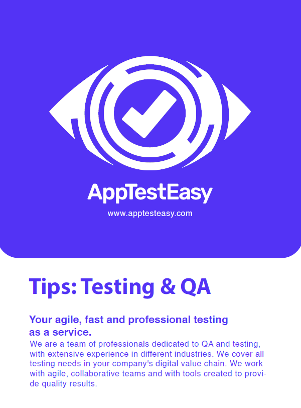 AppTesEasy Tips: Testing & QA