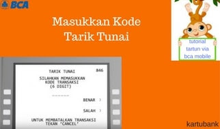 Gambar 9 - 10 Langkah Mudah Cara Tarik Tunai di ATM dengan BCA Mobile 