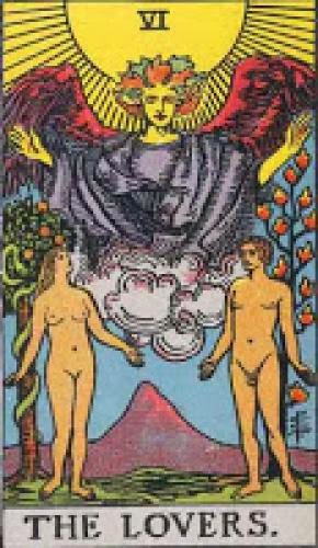 Tarot Card Meaning For The Lovers Rws And Thoth