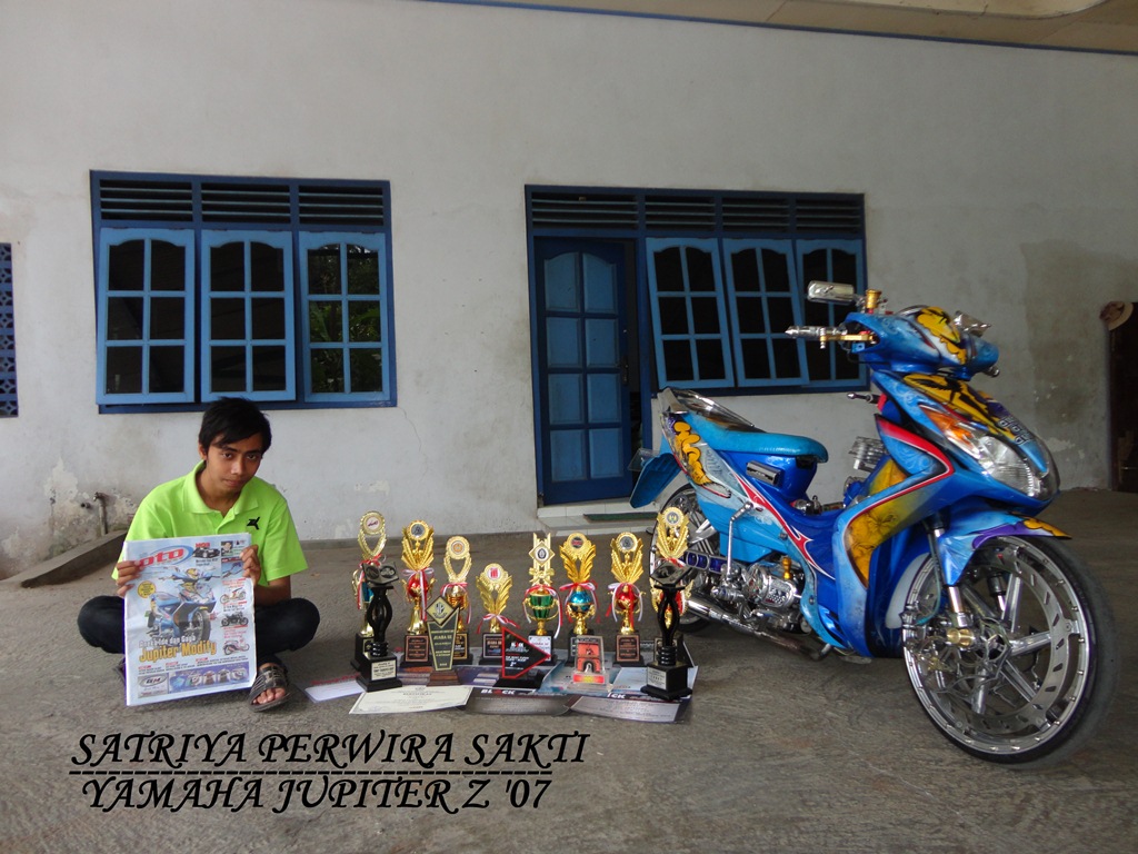 Kumpulan Modifikasi Motor Jupiter Mx Kepala Mio Terlengkap Dunia