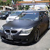 Matte Black BMW 5 Series