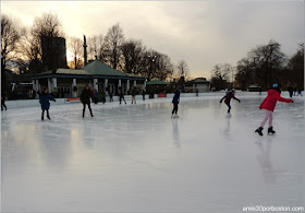 Pista de Patinaje del Frog Pond en el Boston Common