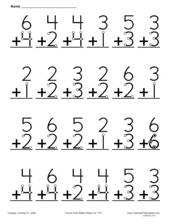 Priceless touchpoint math printable | Derrick Website
