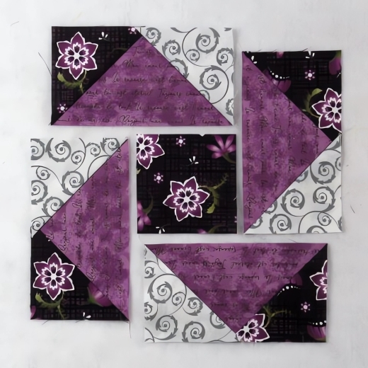 Easy Night Vision Quilt Block designed by Elaine Huff of Fabric406