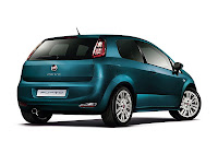 Fiat Punto 3-Door (2012) Rear Side