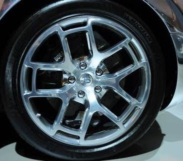 Bugatti Veyron Nocturne wheels