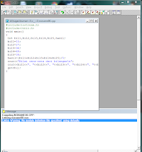 Contoh Program Menghitung Rata-Rata Pada C++