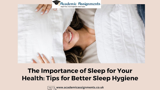 A guide to better sleep.