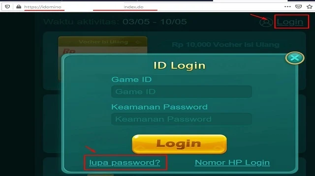 Cara Hack Chip Higgs Domino Lewat ID