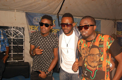 Photos Of MI, Ice Prince, NaetoC, Dr SID and Others with Fans at The Star Music Trek Lokoja