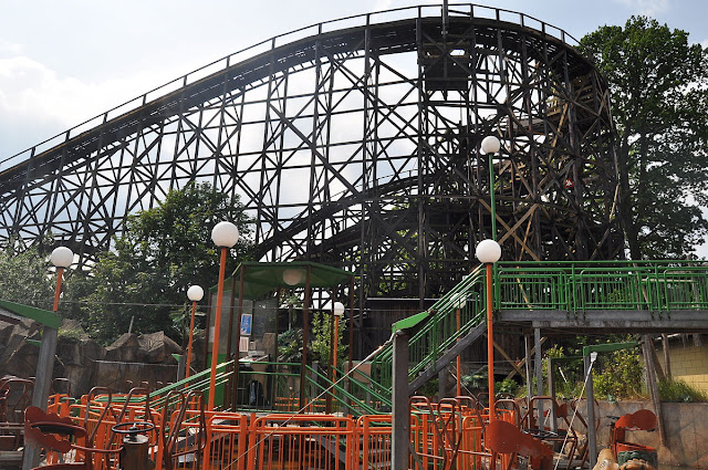 Tivoli wooden Roller Coaster