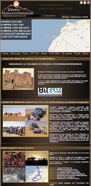 Desert Nomadexperience - Tour Operator Marocco