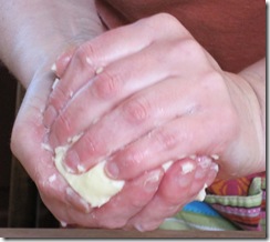 Squeezing by hand