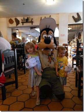 Goofy and kids