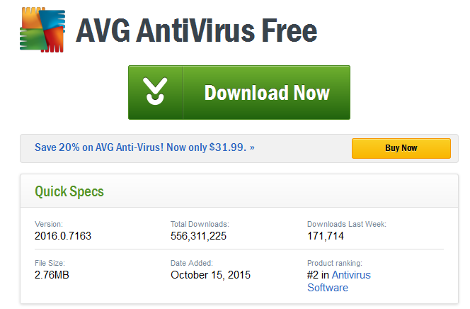 Download AVG's free
