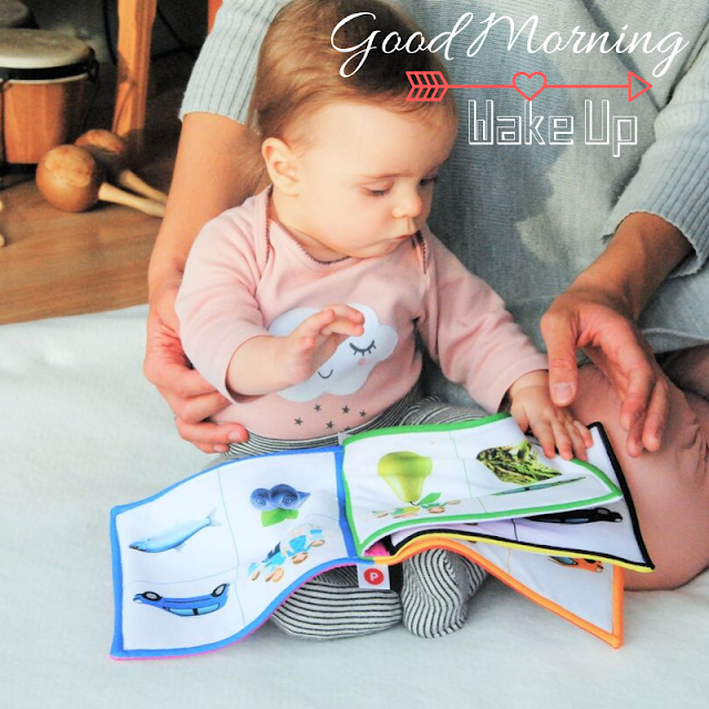 Cute learning Baby Good Morning Images