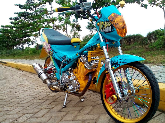 Gambar Modifikasi SATRIA FU Build Up Thailand Air Brush Kontes Terbaik Terkeren 50 Foto Gambar Modifikasi SATRIA FU Build Up Thailand Air Brush Kontes Terbaik Terkeren