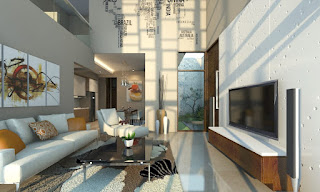 30 the best minimalist living room design in Indonesia