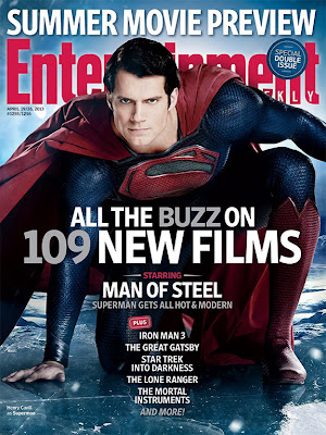  This Week's Cover: Behind the soulful new 'Man of Steel' by EW staff Tags: CapeTown: Movies, Comic Books, Man of Steel, This Week's Cover, Movies       Comments +     Add comment  1255-1256-EW-COVER-MANOFSTEEL.jpg  The makers of Man of Steel had to start thinking like a cadre of supervillains: how do you get under Superman’s invincible skin and really make him hurt?  This week’s cover story reveals how the new film (out June 14) attempts to humanize the superhuman by finding new flaws and vulnerabilities. The most common one, however, was off the table: “I’ll be honest with you, there’s no Kryptonite in the movie,” says director Zack Snyder (300, Watchmen) Those glowing green space rocks – Superman’s only crippling weakness – have turned up so often as a plot point in movies, the only fresh option was not to use it. Anyway, if you want to make an audience relate to a character, a galactic allergy isn’t the way to do it.  Henry Cavill (Immortals), the latest star to wear the red cape, instead plays a Superman who isn’t fully comfortable with that god-like title. This film reveals that even on Krypton, young Kal-El was a special child, whose birth was cause for alarm on his home planet. (More on that in the magazine) And once on Earth, his adoptive parents, Ma and Pa Kent (Kevin Costner and Diane Lane), urge him not to use his immense strength – even in dire emergencies — warning that not every human would be as accepting of him as they are. So Clark Kent grows up feeling isolated, longing for a connection to others, and constantly hiding who he is. As a result, Man of Steel presents the frustrated Superman, the angry Superman, the lost Superman. “Although he is not susceptible to the frailties of mankind, he is definitely susceptible to the emotional frailties,” Cavill says.  That’s just the set-up. Once the Kryptonian villain General Zod (Boardwalk Empire’s Michael Shannon) arrives to threaten the Earth, eventually the passionate Superman steps forward, too. It helps that he has a reason to care about the home he’s defending, and we can all thank Amy Adams’ Lois Lane for that. “I think she’s very transient. She’s ready to pick up and go at a moment’s notice,” Adams says of the hard-bitten journalist. “I think that definitely could be part of what she sees in Superman — not really laying down roots, not developing trust.”  GET EW ON YOUR TABLET: Subscribe today and get instant access!  Based on footage EW has seen, the film (which was directed by Zack Snyder and shepherded by Christopher Nolan) has plenty of building-smashing, train-slinging, heat-vision-blasting battles to cut through the emotional heaviness. “You want to give the audience great spectacle. You want them to go to the movie, be eating their popcorn and be like, ‘Wow!’” says Man of Steel producer Charles Roven, who also worked on The Dark Knight trilogy. “But it’s just not good enough to give them the ‘Wow.’ You want them to be emotionally engaged. Because if you just have the ‘wow,’ ultimately you get bludgeoned by that and you stop caring.”  Those who’ve long felt the super-confident, super-controlled Superman has gotten super dull may be glad to see him finally challenged in ways that go beyond bullets bouncing off of his chest.