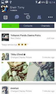 BBM Line Theme Versi 2.10.0.35 apk 
