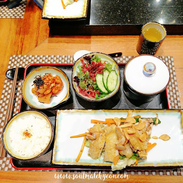 Teppan Chicken Set at Teppan Table, Kota Kinabalu Marriott Hotel