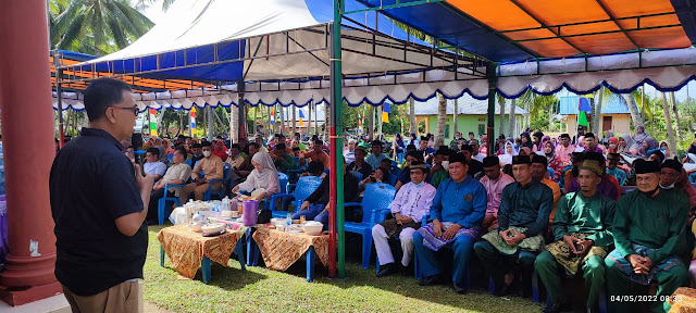 Bupati bersama Ketua TP PKK Natuna Silaturahmi ke Kecamatan Subi