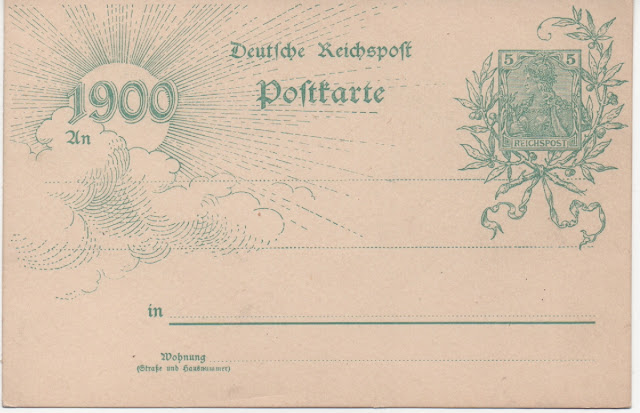 Reichpost 5 Pf 1900 - P43