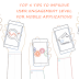 Top 5 Tips to Improve User Engagement Level for Mobile Applications