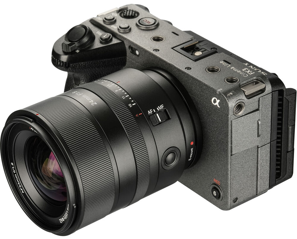 Камера Sony FX3 и объектив 7Artisans AF 24mm f/1.8