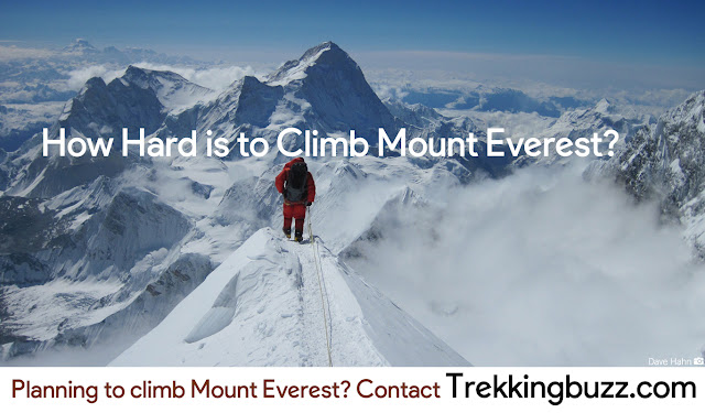 How difficult is to climb Mount Everest