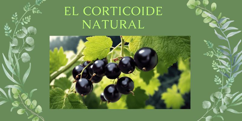 grosellero negro, llamado corticoide natural