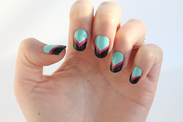 80's nail art