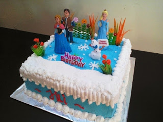 Kue Ulang Tahun Frozen