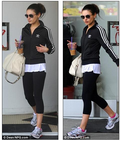 justin timberlake and mila kunis friends with benefits. Gym Junkie: Mila was spotted