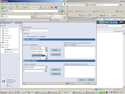 Configure Lotus Notes to forward email to another mail client.