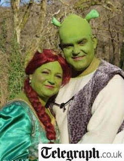 casamento shrek e fiona