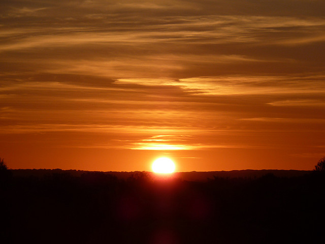 sunsets around the world