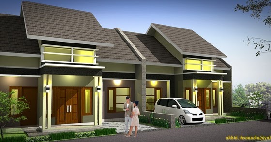 RUMAH TYPE 70 108 mari belajar menggambar