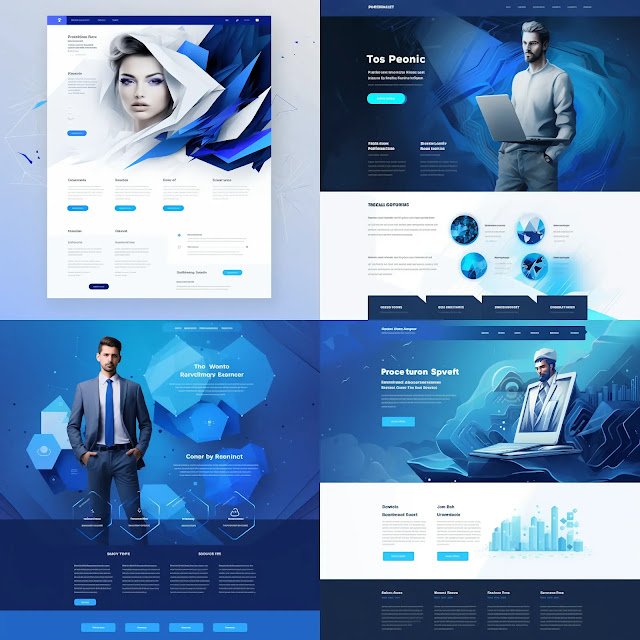 Single Page profile ui