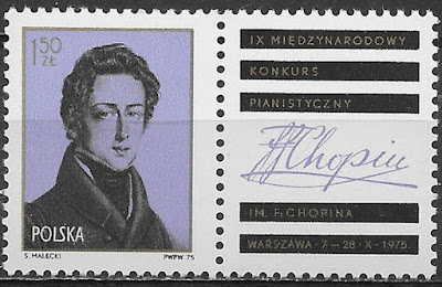 Poland , 1975 , Frederic Chopin