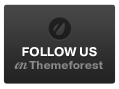Follow us on Themeforest