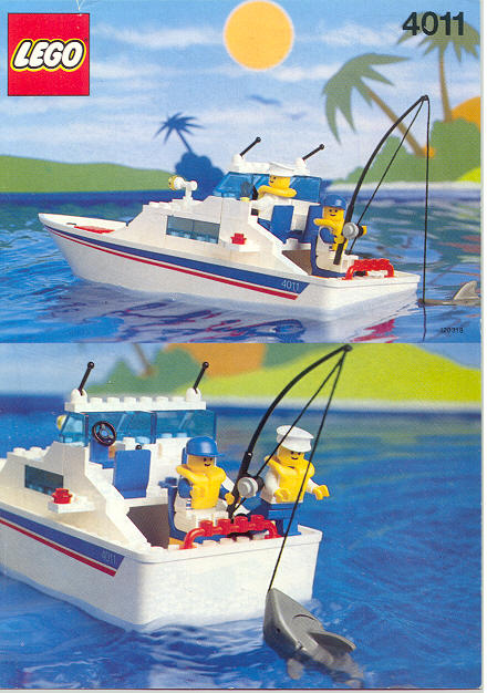 Deconstructing Lego: 4642: Fishing Boat