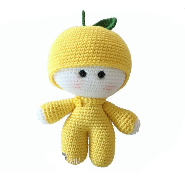 Yoyo limón amigurumi