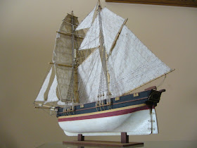 maqueta del barco mercante de las indias orientales santa helena
