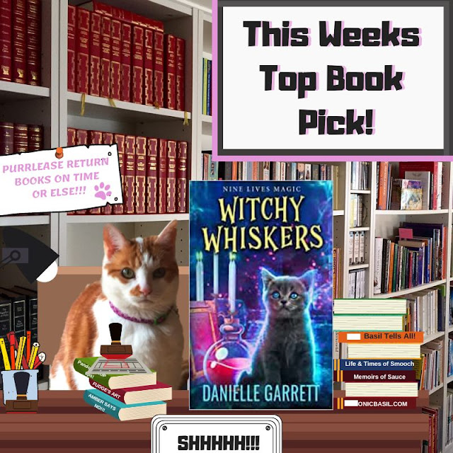 Amber's Book Reviews #209 What Are We Reading This Week ©BionicBasil® Witchy Whiskers