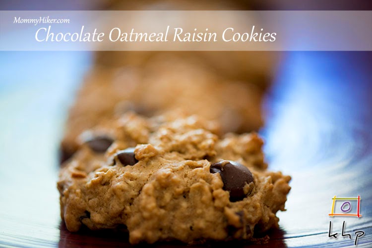 Chocolate Chip Oatmeal Raisin Cookies