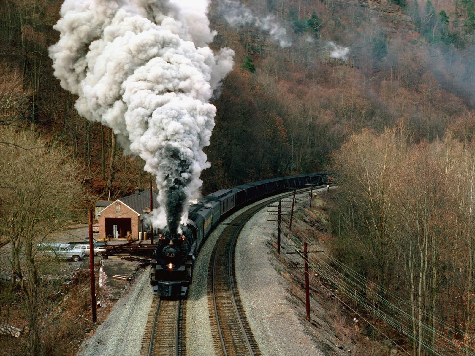 Gambar Kereta Api Dengan Pemandangan Indah Gambar Keren Dan Unik